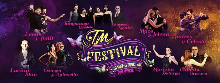flyer image for Tango Malena Festival  - FunHouse Timisoara