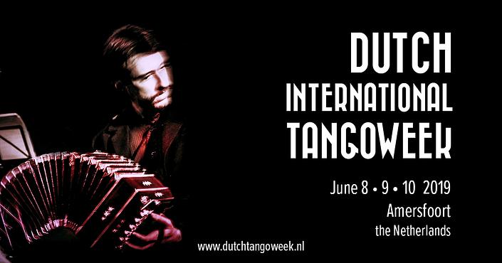 flyer image for The Official Dutch International Tangoweek