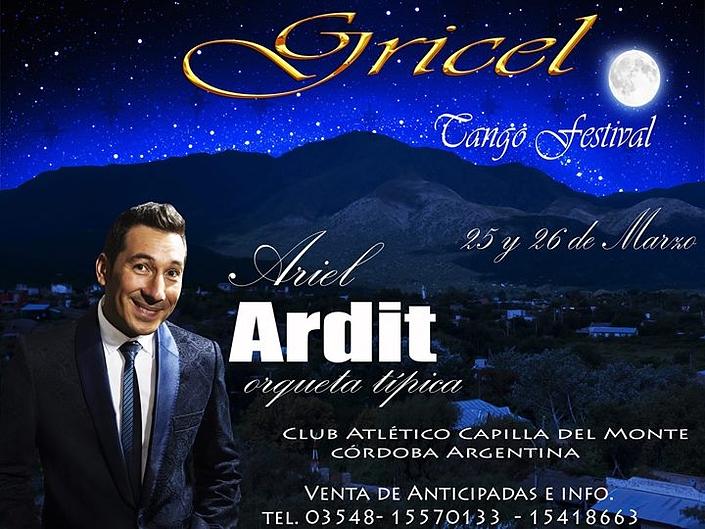 flyer image for Gricel Tango Festival
