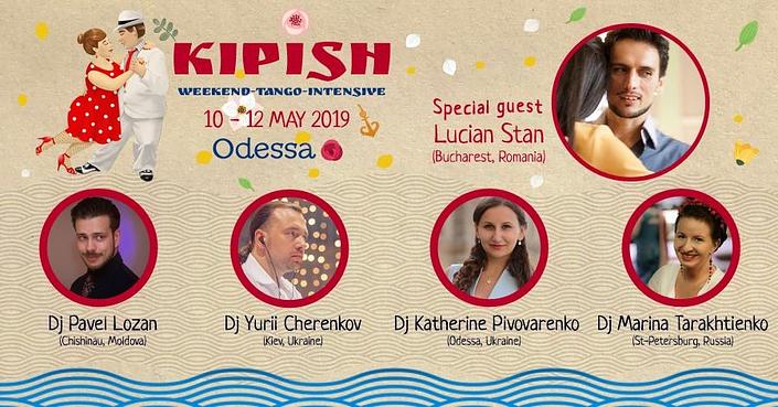 flyer image for Kipish Odessa 10 - 12th of May 2019 Ukraine