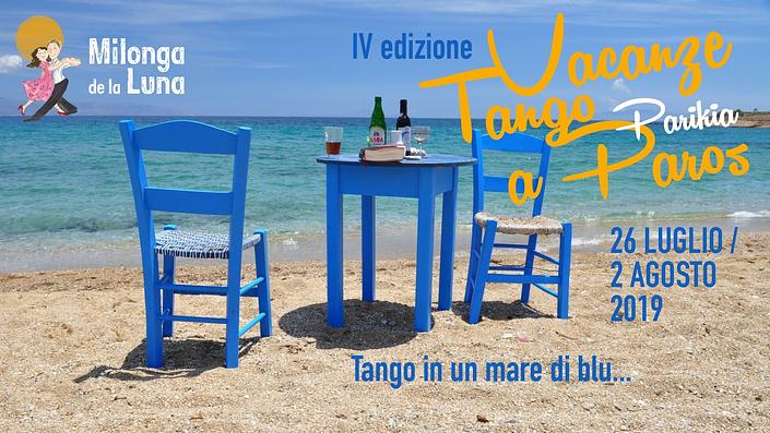flyer image for Tango Holiday in Paros, Cyclades