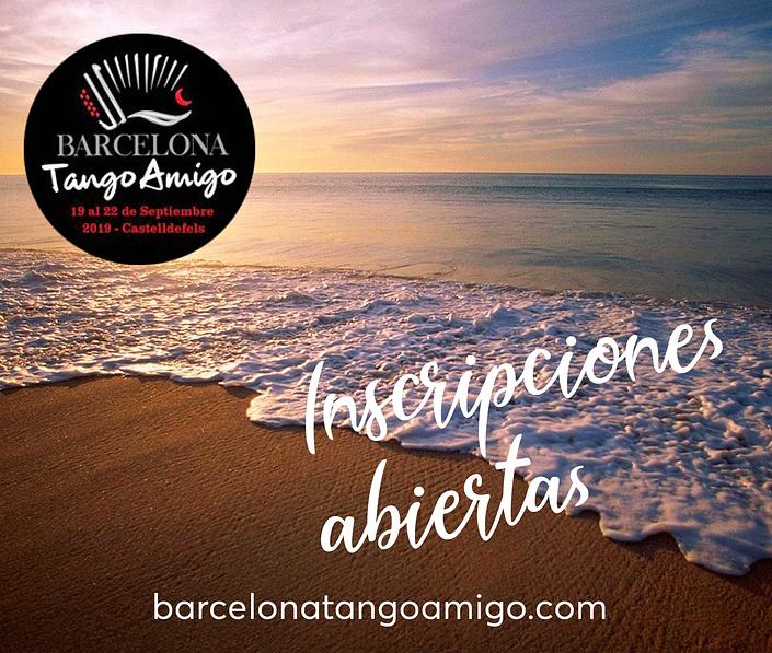 flyer image for Barcelona Tango Amigo
