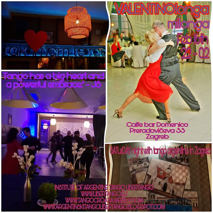 flyer image for ValentinoLonga - milonga