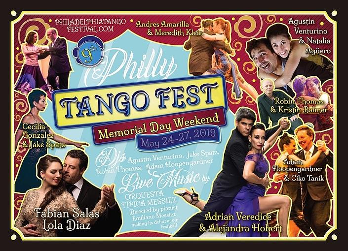 flyer image for 9th Annual Philly Tango Fest
