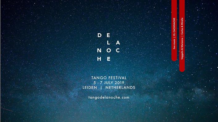 flyer image for De La Noche Festival with Quinteto el Cachivache