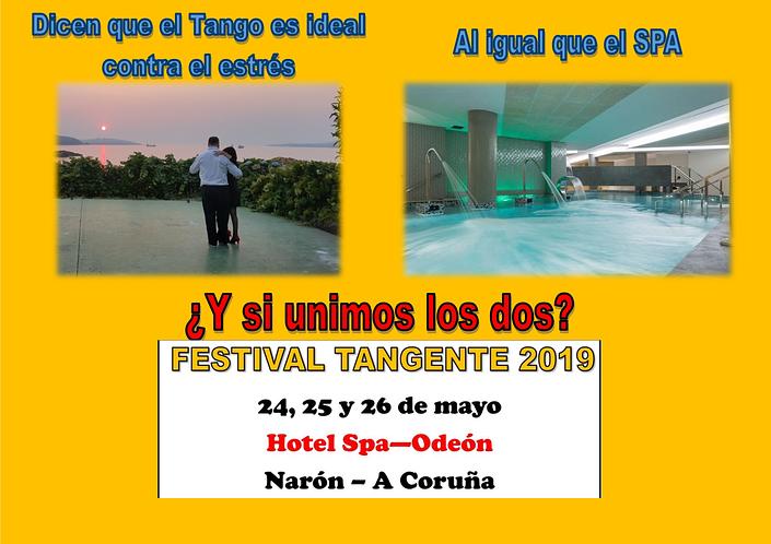 flyer image for FESTIVAL TANGENTE 2019