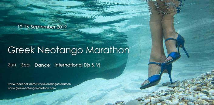 flyer image for Greek NeoTango Marathon 2nd edition