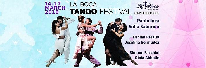 flyer image for La Boca Tango Festival 2019