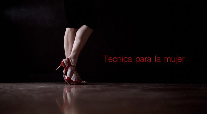 flyer image for Tango Tecnica para mujer Christina Arampatzi