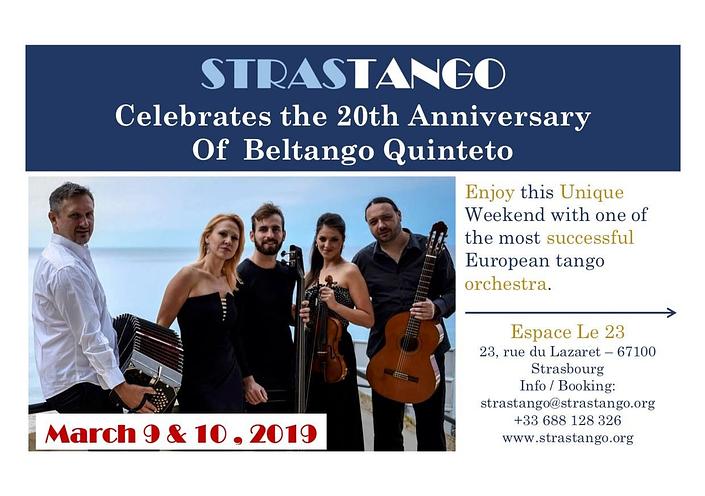 flyer image for Milonga With BELTANGO
