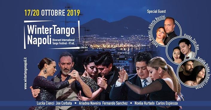 flyer image for Winter Tango feat Milongas Napoli VI ed Festival Itinerant