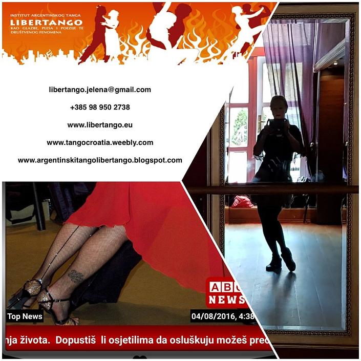flyer image for Argentine tango Technique for Followeres
