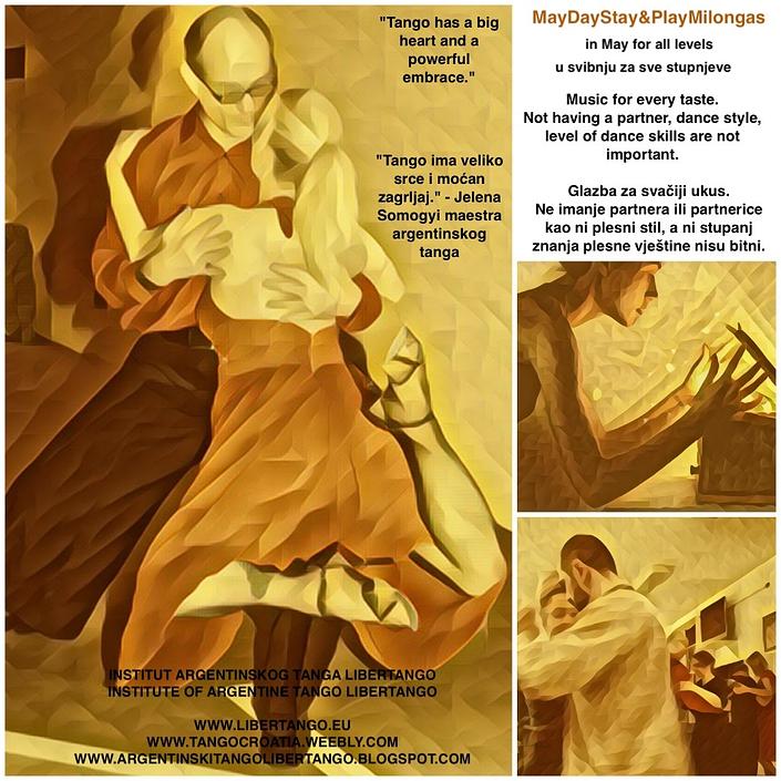 flyer image for MayDayStay PlayMilonga - NuevoNeo milonga for all