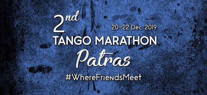 flyer image for 2nd Tango Marathon Patras   20-22 Dec 2019