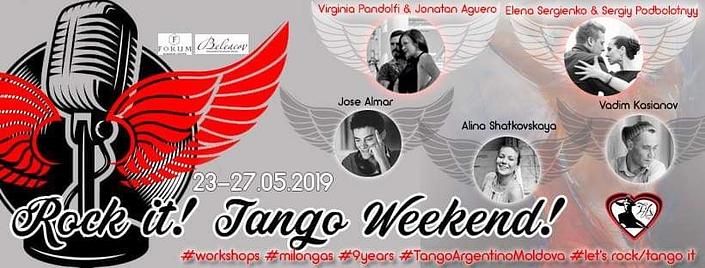 flyer image for ROCKIT TANGO WEEKEND