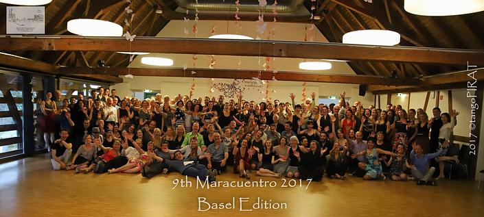 flyer image for 17th Maracuentro - Tango Marathon with Love - Basel Winter
