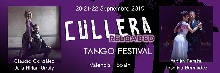 flyer image for CULLERA -reloaded- Tango Festival 2019