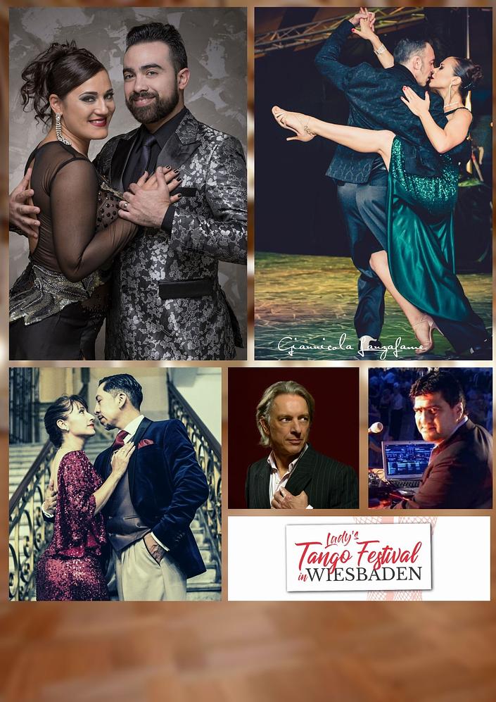 flyer image for Ladys Tango Festival in Wiesbaden