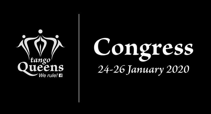 flyer image for Tango Queens Congress