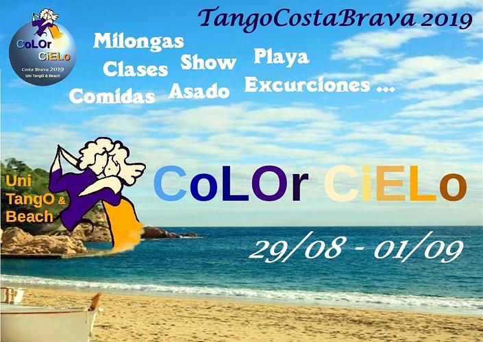 flyer image for V Edition Tango Costa Brava