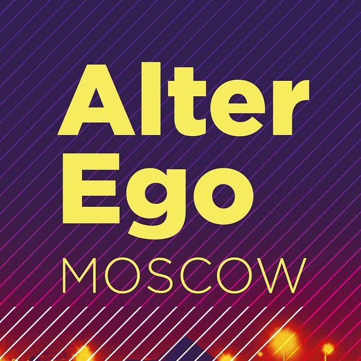 flyer image for Alter Ego Moscow. Neotango festival.