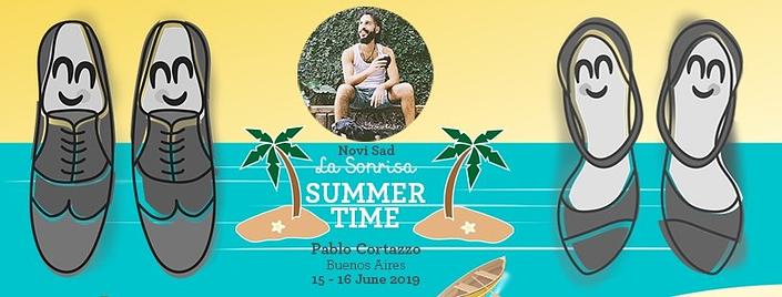 flyer image for La Sonrisa Tango Summer Time