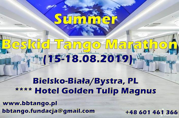 flyer image for Summer Beskid Tango Marathon 2019