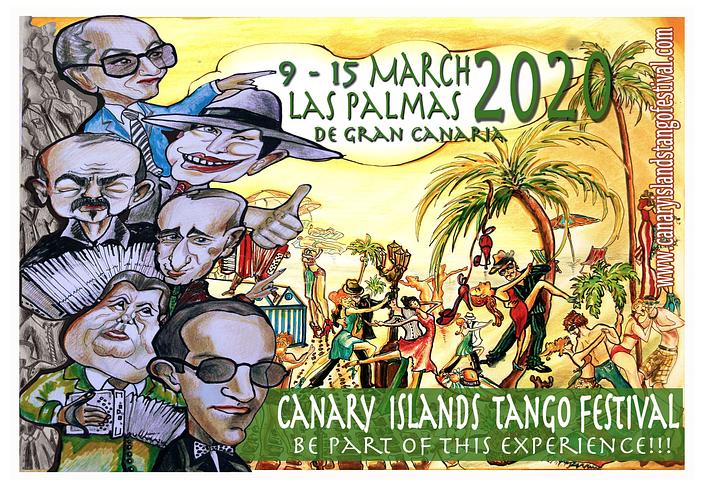 flyer image for CANARY ISLANDS TANGO FESTIVAL