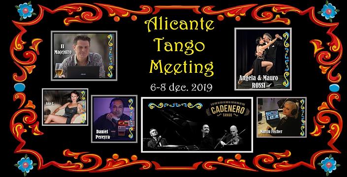 flyer image for Alicante Tango Meeting