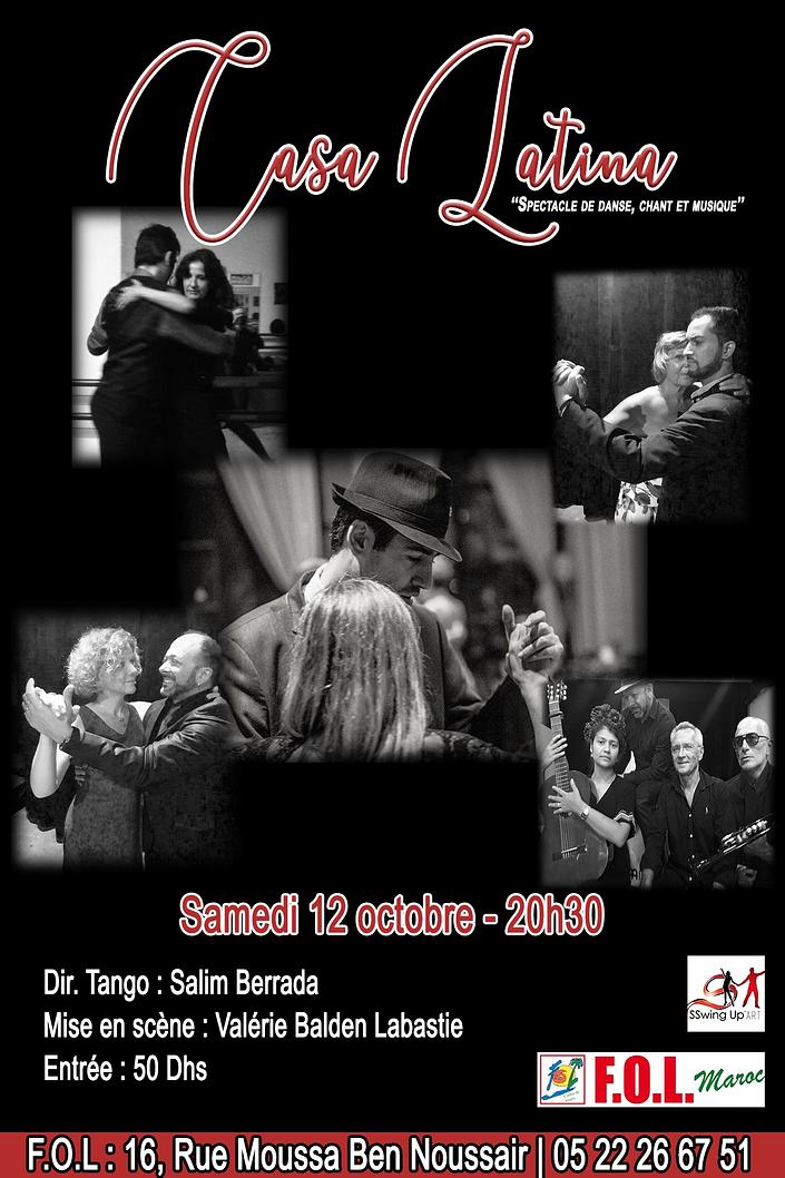 flyer image for Casa Latina