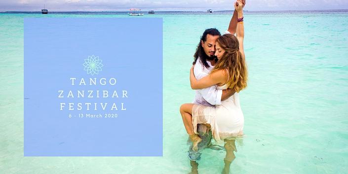 flyer image for Tango Zanzibar Festival