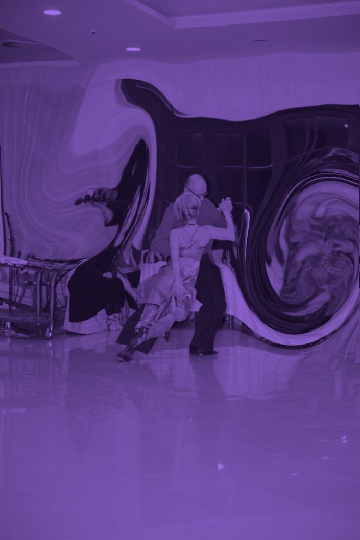 flyer image for Seminar Enganche for followers and leaders - tango argentino