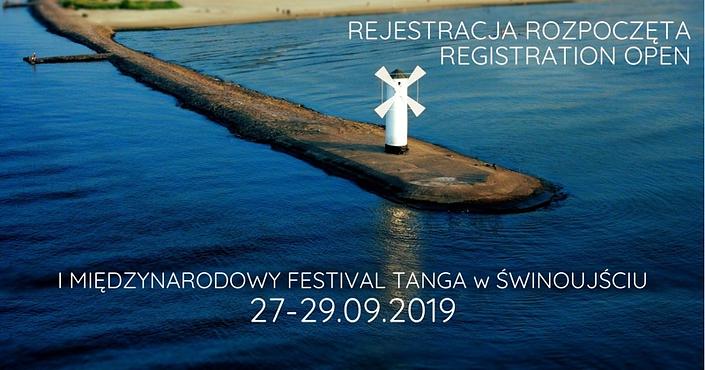flyer image for I International Tango Festival in Swinoujscie - Poland