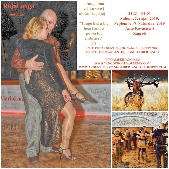 flyer image for RujanoLonga milonga
