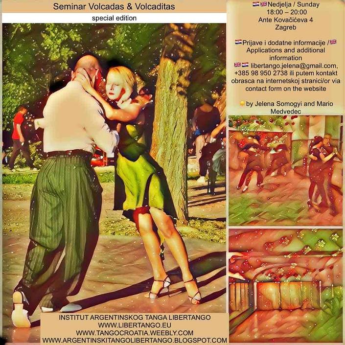 flyer image for Seminar Volcadas and Volcaditas special edition