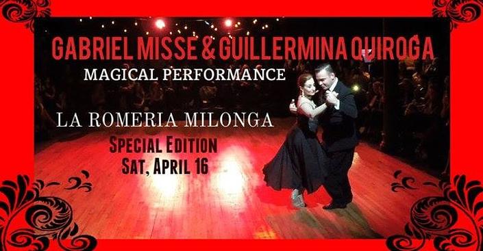 flyer image for La Romeria Milonga