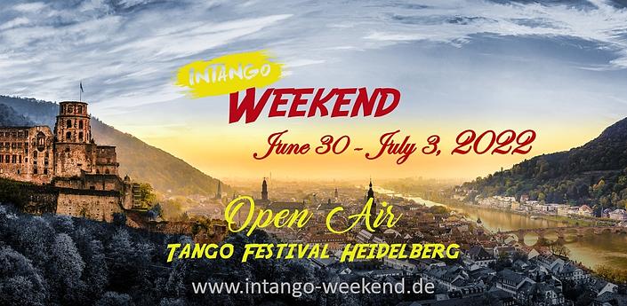 flyer image for Open Air Tango Festival Heidelberg - Intango Weekend