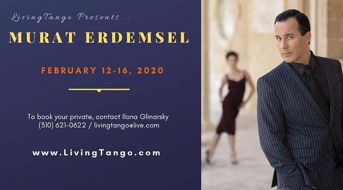 flyer image for Study with Murat Erdemsel in LA - Feb. 12-16, 2020