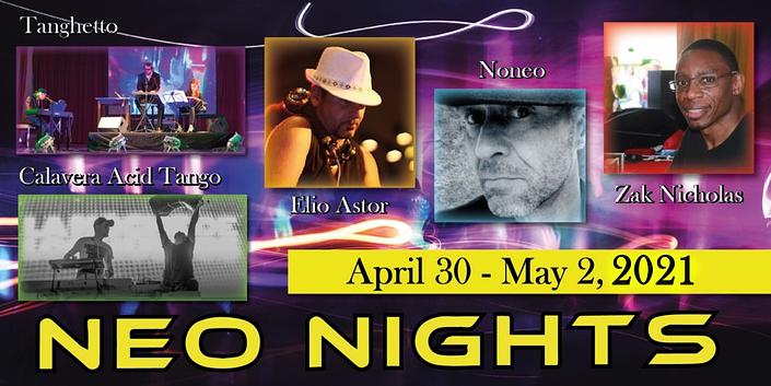 flyer image for Neo Nights Festival