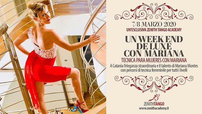 flyer image for 7 - 8 MARCH TECNICA PARA MUJERES CON MARIANA MONTES