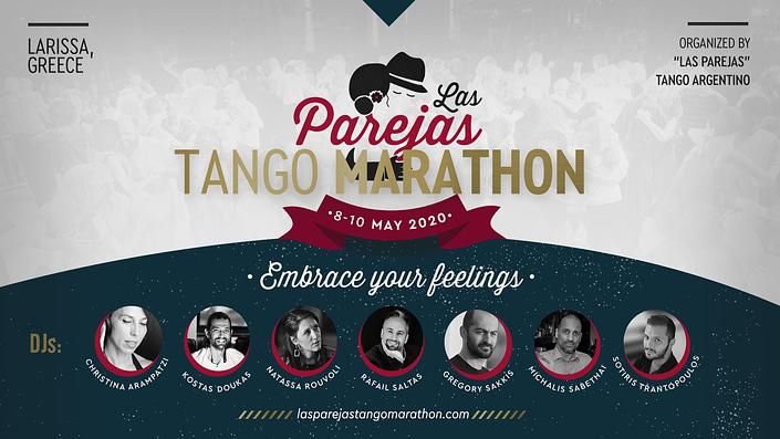 flyer image for Las Parejas Tango Marathon