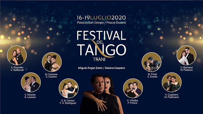flyer image for Festival Internazionale del Tango di Trani -CANCELLED
