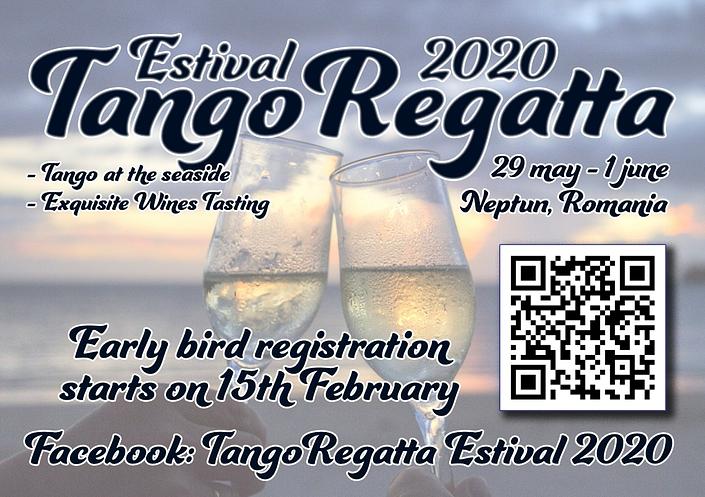 flyer image for TangoRegatta Estival 2020