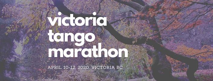 flyer image for CANCELLED -Victoria Tango Marathon 2020