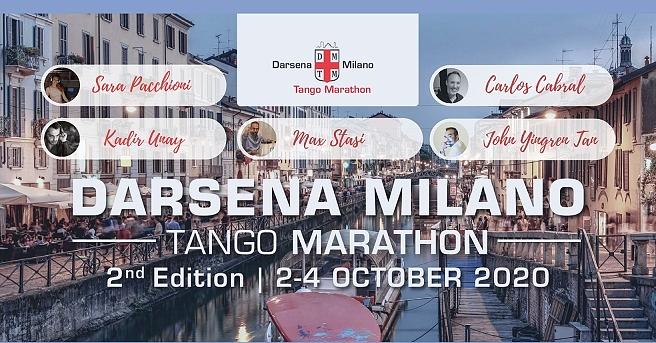 flyer image for DARSENA MILANO TANGO MARATHON - Milano, Italy
