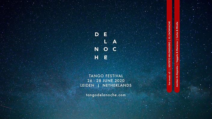 flyer image for Festival De la Noche 2020 with Live music