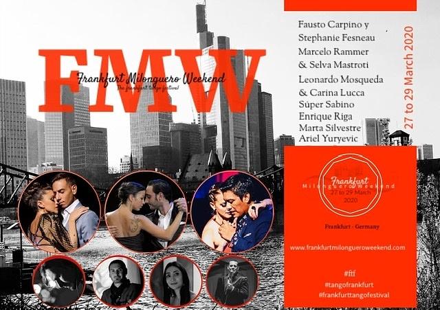 flyer image for Frankfurt Milonguero Weekend