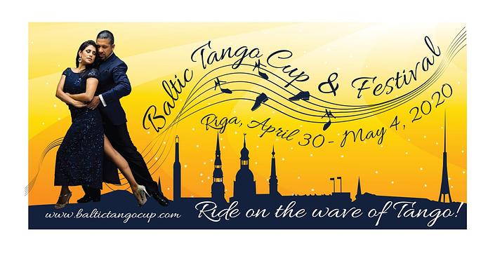 flyer image for Baltic Tango Cup and Festival