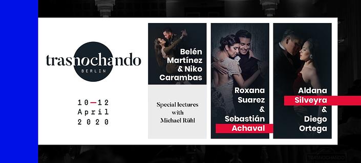 flyer image for Trasnochando Tango Festival Berlin