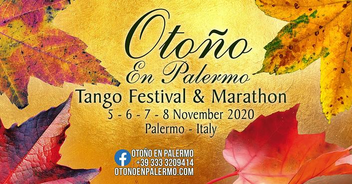flyer image for Otono en Palermo Tango Festival  Marathon III ed